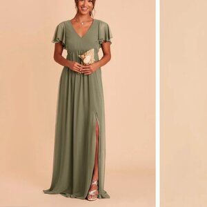 Birdy Grey Olive Green Maxi Dress